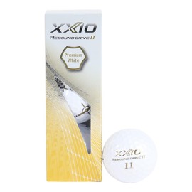 XXIO Golf Balls Rebound Drive 2 XN RD2 PWH Sleeves (Pack of 3) (Pearl White/FF/Men's, Lady's)