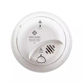 First Alert BRK SC9120B 120v Smoke/Carbon Monoxide CO Detector w/mounting base