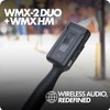 Movo WMX-2-DUO Dual Microphone Compact Wireless System with Handheld Extension