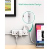 Surge Protector Power Strip - 9 Widely Spaced Multi Outlets,