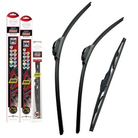 HEYNER Germany Fits Toyota Prius Windscreen Wiper Blades 2003-2016 Size 26"16" Rear Blade 16” HSF2616H16HRC