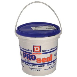 Low VOC Duct Sealant, 1 gal, Gray