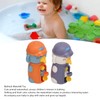 2 Pcs Bathtub Waterfall Toy Preschool Learning Bath Time Shower