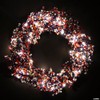 Light-Up Red White & Blue Patriotic Wreath