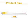 QUARKZMAN 6 Inch Yellow RCA Female Plug Socket Adapter to