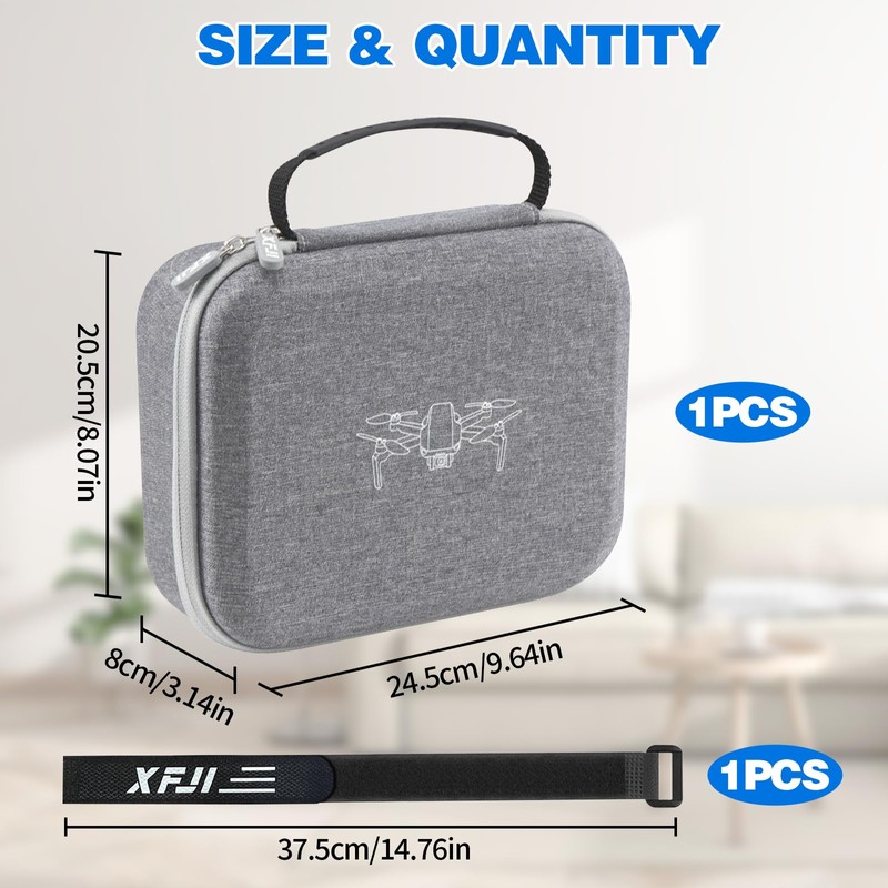 IETWATE Portable Drone Bag for DJI Mini 2 SE and