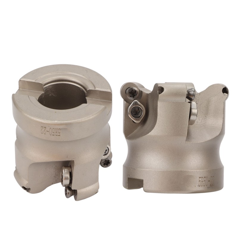 4 Flute Face Mill Head Spiral Offset CNC Lathe Milling