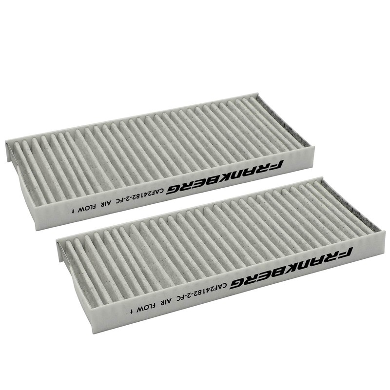 Frankberg 2 x Cabin Air Filter Pollen Filter with Activated