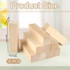 Linden Carving Wood, Pack of 10 Basswood for Carving, 10