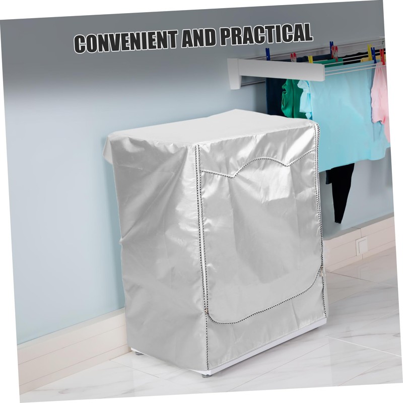 Mipcase Washing Machine Cover and Dustproof Protector for Household Washer