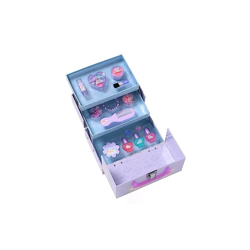 Wraith Sumikko Gurashi Vanity Makeup Box, Purple 230702