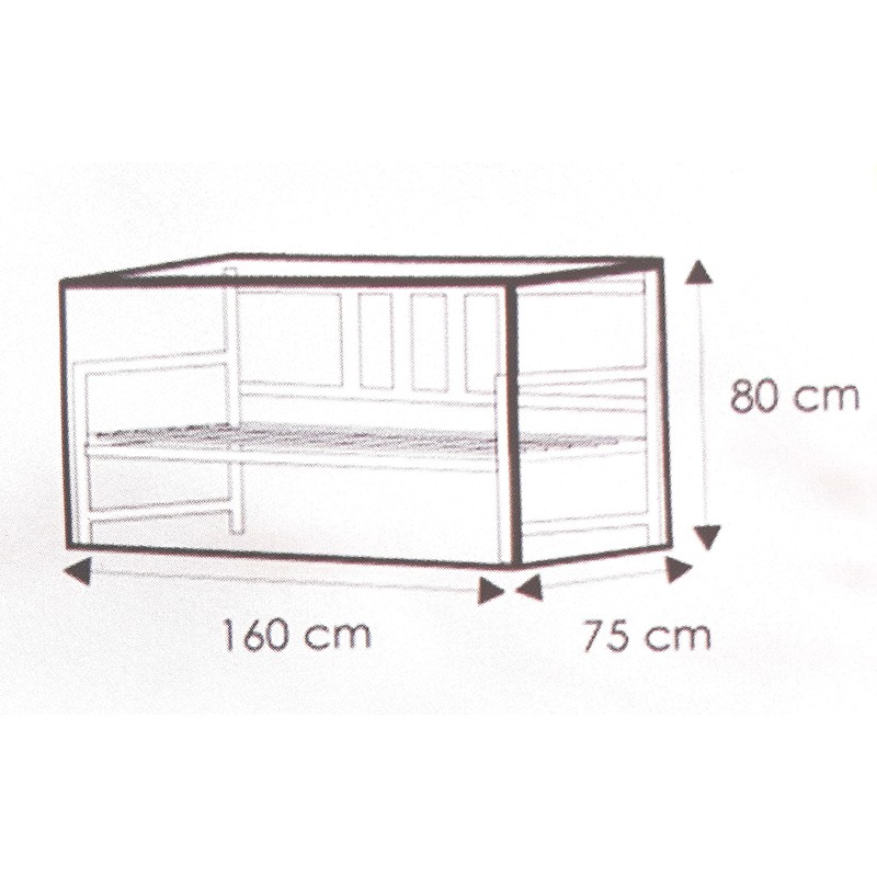 Westerholt Protective Cover for Garden Bench 160 x 80 x
