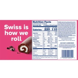Tastykake  New Tastykake Creme Vanilla Filled Swiss Rolls Chocolate Coating 12oz