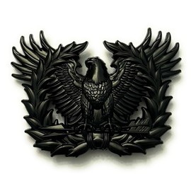 Warrant Officer Eagle Rising Rigger's Belt Buckle (Black)