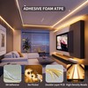 PAUTIX COB LED Strip Light 2700K,16.4ft Dimmable 2520LEDs DC24V Warm