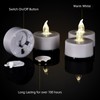Battery Operated LED Tea Lights :100 Pack Flameless LED Bright