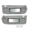 Pair Gray Sun Visor Compatible with Civic 2006-2011 83230-SNA-A01ZA