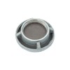 Zinc Plated Cast Iron Mushroom Vent Cap, Female NPT w/Screen