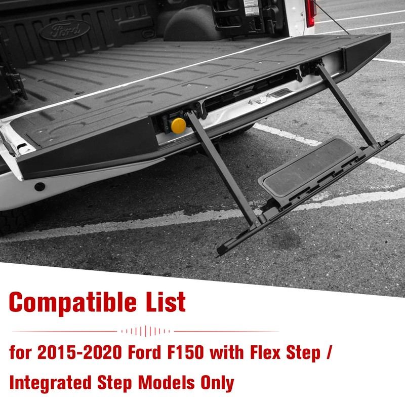 XUTVOTOR Tailgate Molding Trim Compatible with Ford F150 2015-2020, Combined