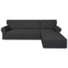 PureFit Super Stretch Sectional Couch Covers - 2 pcs Spandex