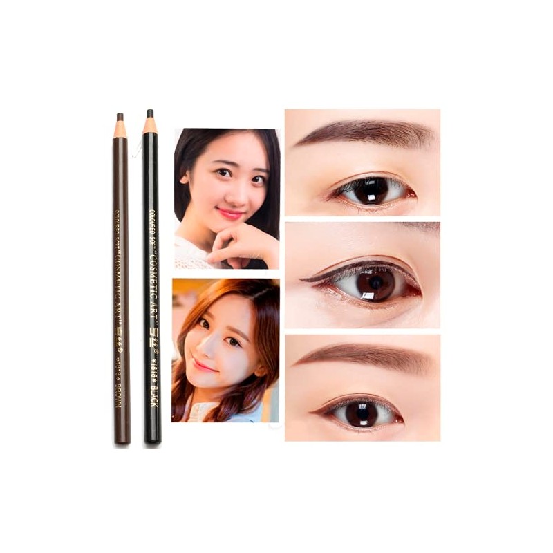 2 Lápiz Para Diseño Y Delineado De Cejas Microblading Universo