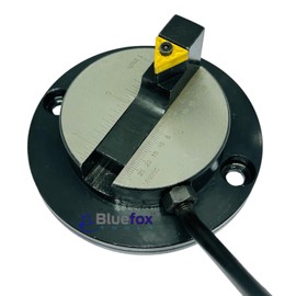 BLUEFOX TOOLS New 2" Lathe Ball Turning Attachment With Scale Measurement Machine Tools Radius Ball | Supreme Accuracy, Engineer's Steel Material | Smooth Rotational | High Quality Accessories