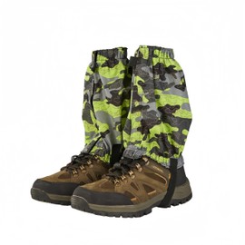 TATACLEA Leg Gaiters, Waterproof,Lightweight and Adjustable, Snow Boot Gaiters, for Men and Women Hiking, Walking, Hunting, Backpacking,Skiing, Mountaineering, Green