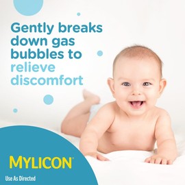 Gotas para Alivio de Gas Mylicon para Bebés y Lactantes, Fórmula Original, 14.8 mililitros
