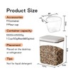 LivLab Mker Airtight Pet Food Storage Container, Up to 37