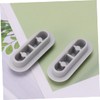 TEHAUX 2pcs Toilet Seat Padding Kit Antislip Gasket Bumper Toilet