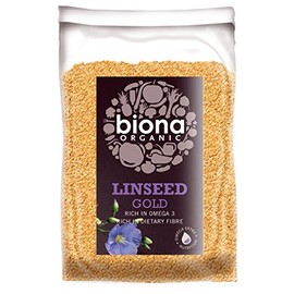6 Pack of Biona Organic Linseed Gold 500 g