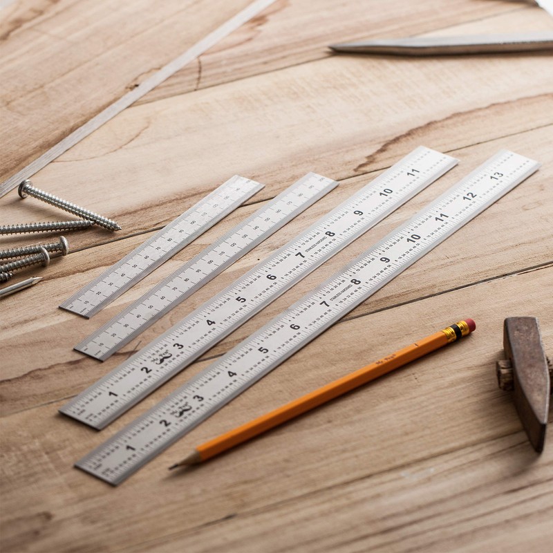 Mr. Pen- Machinist Ruler, 4 Pack, (6, 8, 12, 14