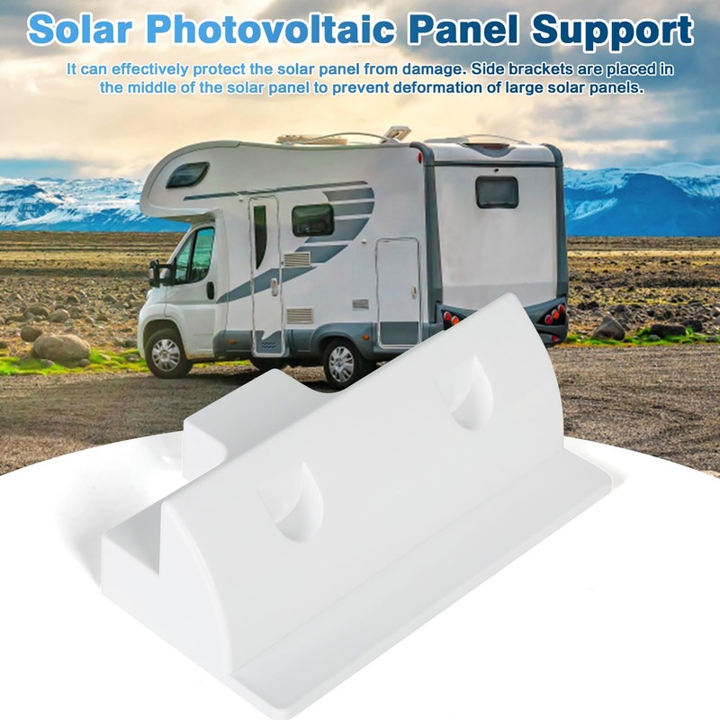 Jadeshay Solar Panel Mounting Brackets, 2Pcs Side Solar Panel Mounting