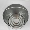 Heineken 0.0 Logo Beer Silver Metal Pail Ice Bucket With