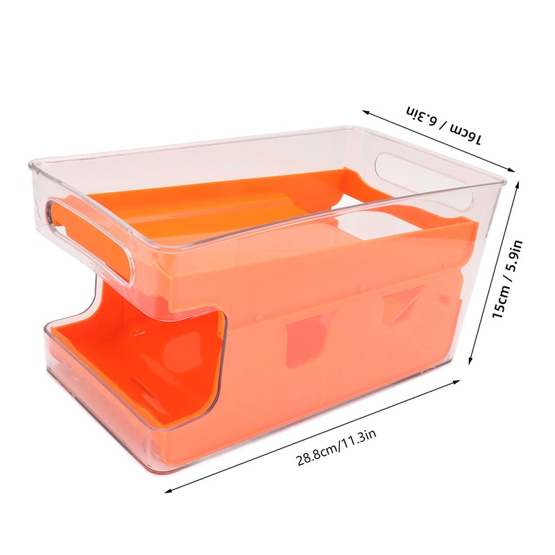 2 Tier Soda Can Rack Beverage Can Can Storage Holder