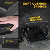 YELLOW JACKET Mechanic Rolling Stool 250 Lbs Capacity, Garage Stool
