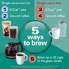 Hamilton Beach FlexBrew Advanced 5-in-1 Programmable 12 Cup Drip and