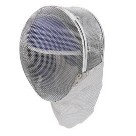 Jauarta Fencing Helmet Steel Mesh Waterproof Lining Sword Face Guard for Competitions Sports Activities (XS)