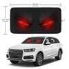 Red Eyes Car Windshield Sun Shade Foldable Sunshade Front Window
