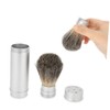 Beavorty 3pcs Shaving Brush with Aluminum Handle Dense Blaireau Hair