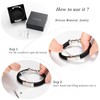 VCCWYQK Cremation Jewelry Urn Motorcycle Bracelet for Ashes Leather Bracelet
