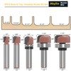 Akylin Dish Carving Router Bits, 1/2 Inch Shank 5PCS Bowl