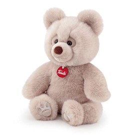 Trudi , Bear Brando: 38 cm Soft Beige Grey Plush Bear, Christmas, Baby Shower, Birthday or Christening Gift for Kids, Plush Toys, Suitable from Birth