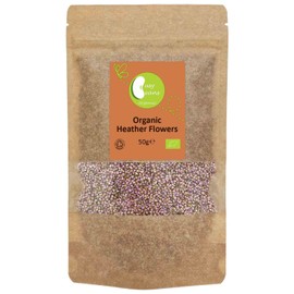Organic Heather Flowers - Certified Organic - by Busy Beans Organic (50g)
