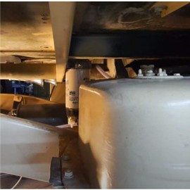 iFJF R25T Fuel Filter/Water Separator Assembly Replacement for 245R Series Diesel Engine 10 Micron with 2 Fittings Replaces WK940/38X 20386081 33771 2 Packs