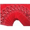 Vamqor 100% Cotton 10 Pack Fine Bandanas（Red）