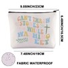 Christian Makeup Bag, Religious Gifts, Can't Throw Stones While Washing