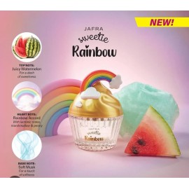 Jafra Fragrance Sweetie Rainbow Eau De Toilette 1.7 OzFor Young Girl  New In Box