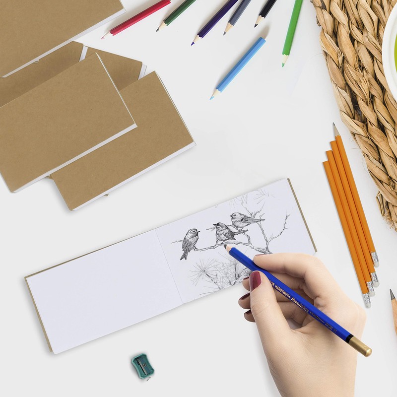 Belle Vous Flipbook Paper Kraft Paper Pad Blank (Pack of