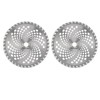 2PCS Lawn Trimmer Blade Head Alloy Steel 10in Accurate Cutting